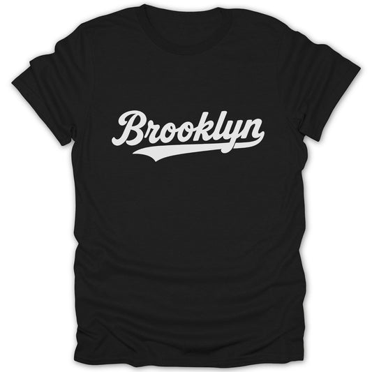 Brooklyn Baseball Font Tee Shirt product type