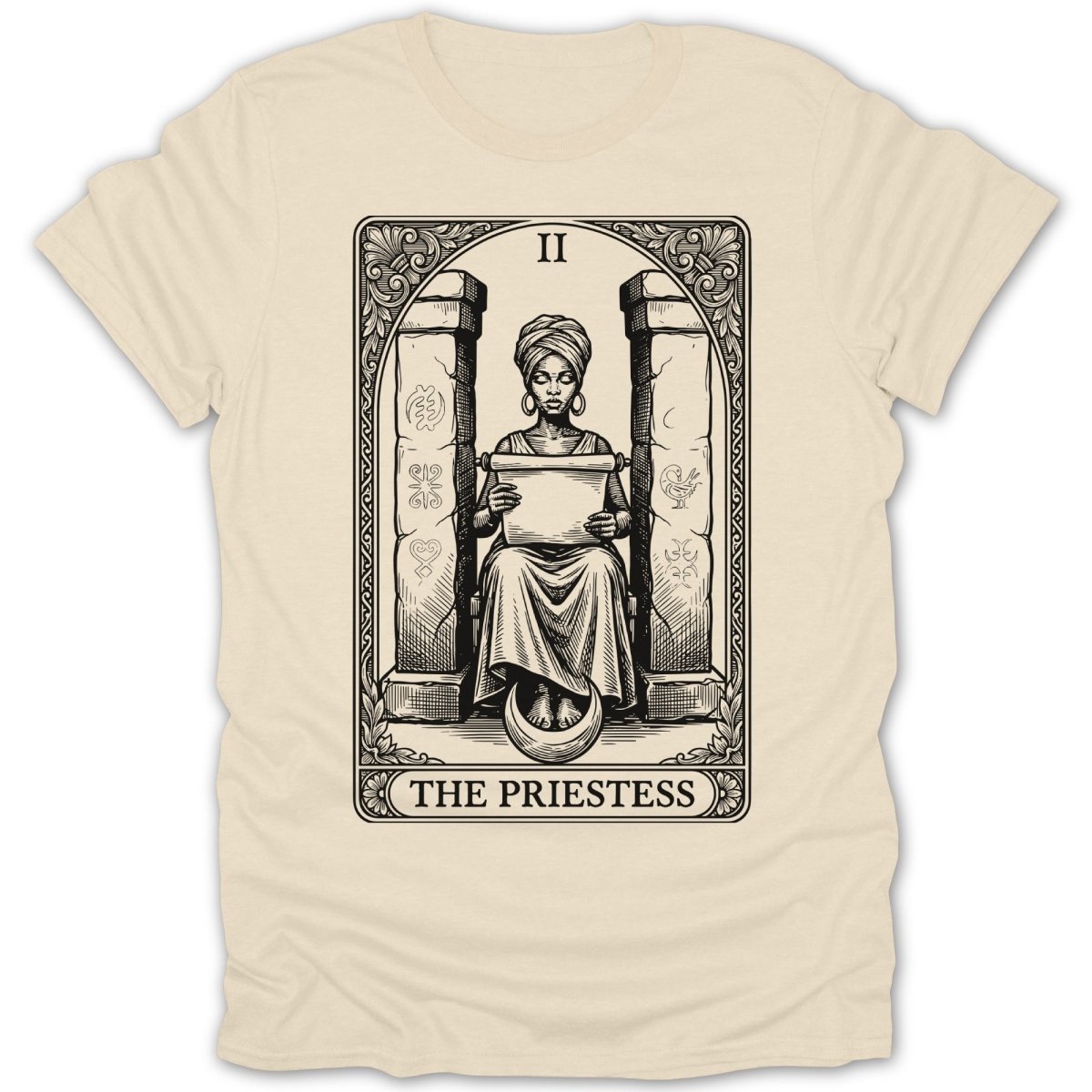 High Priestess Tarot B Tee - Zion Threadz