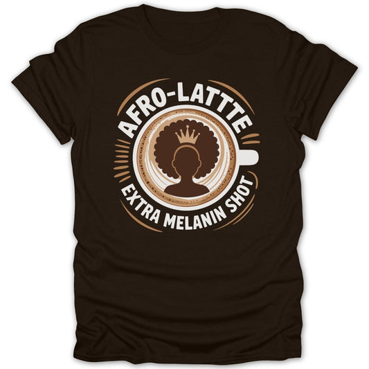 Afro Latte Tee - Zion Threadz