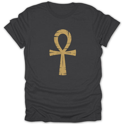 Ankh Symbol GLD Tee - Zion Threadz