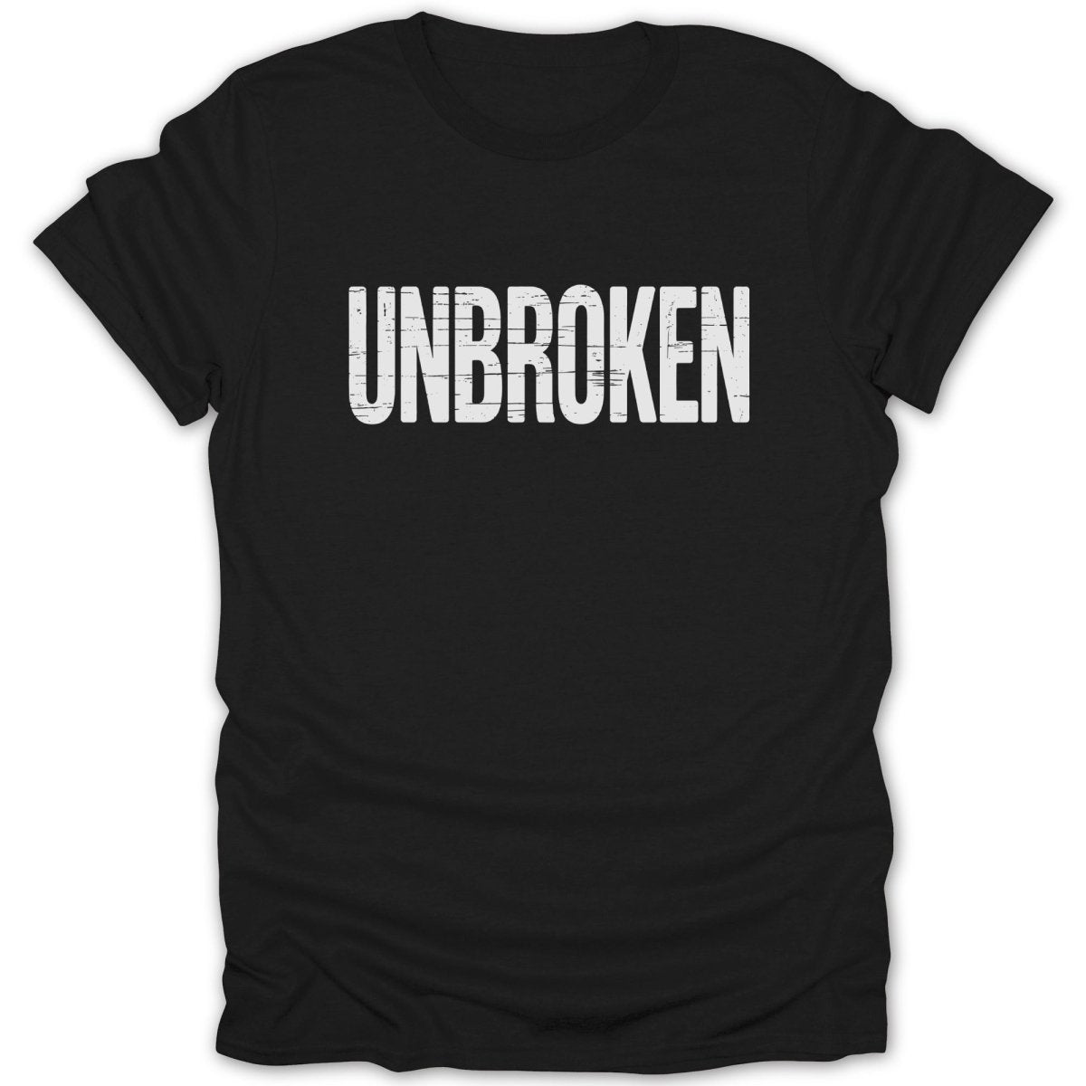 Unbroken Distressed Tee - Zion Threadz