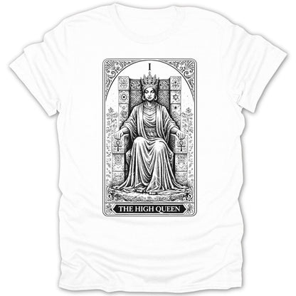 The High Queen Tarot Card Tee - Zion Threadz