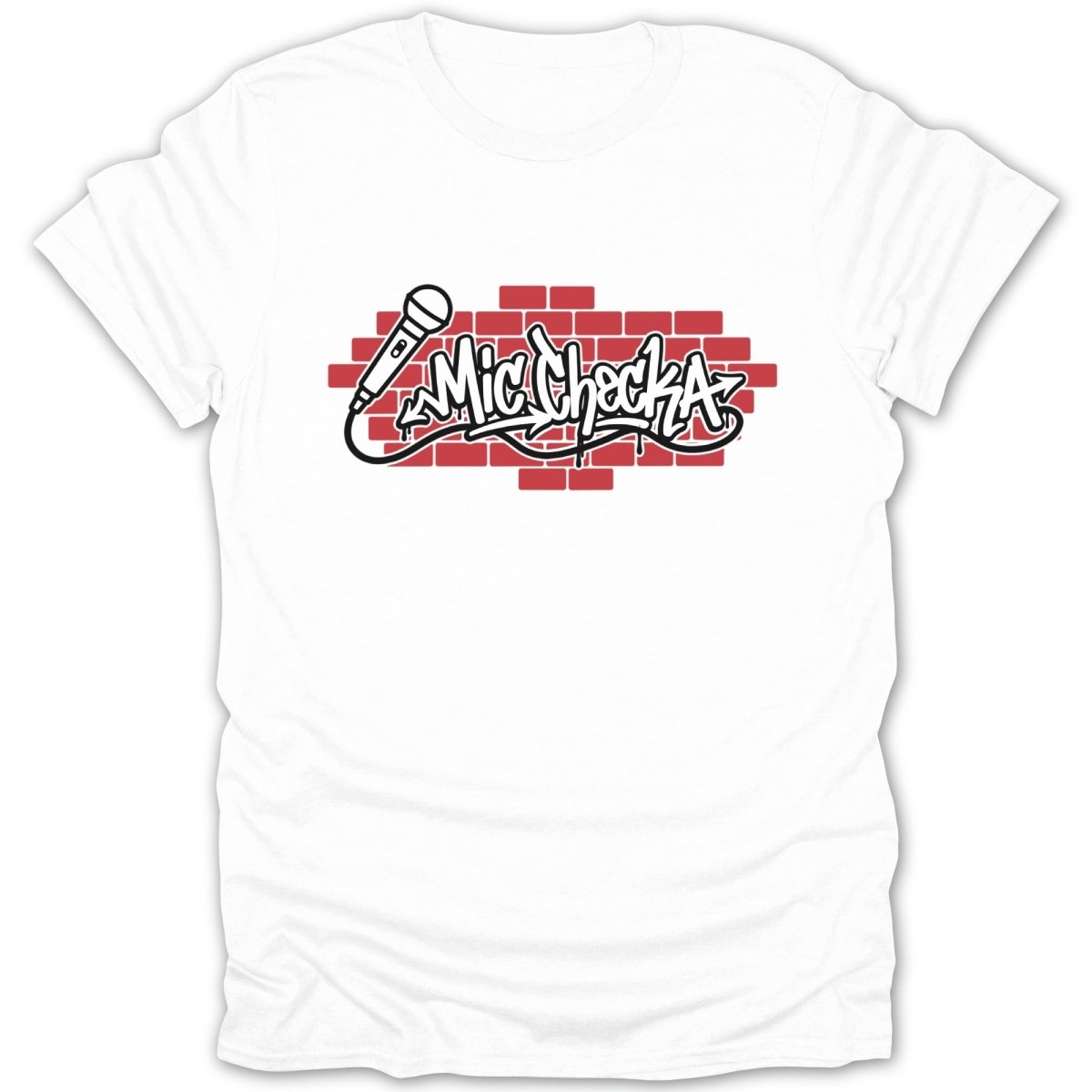 Mic Checka Graffiti Tee - Zion Threadz