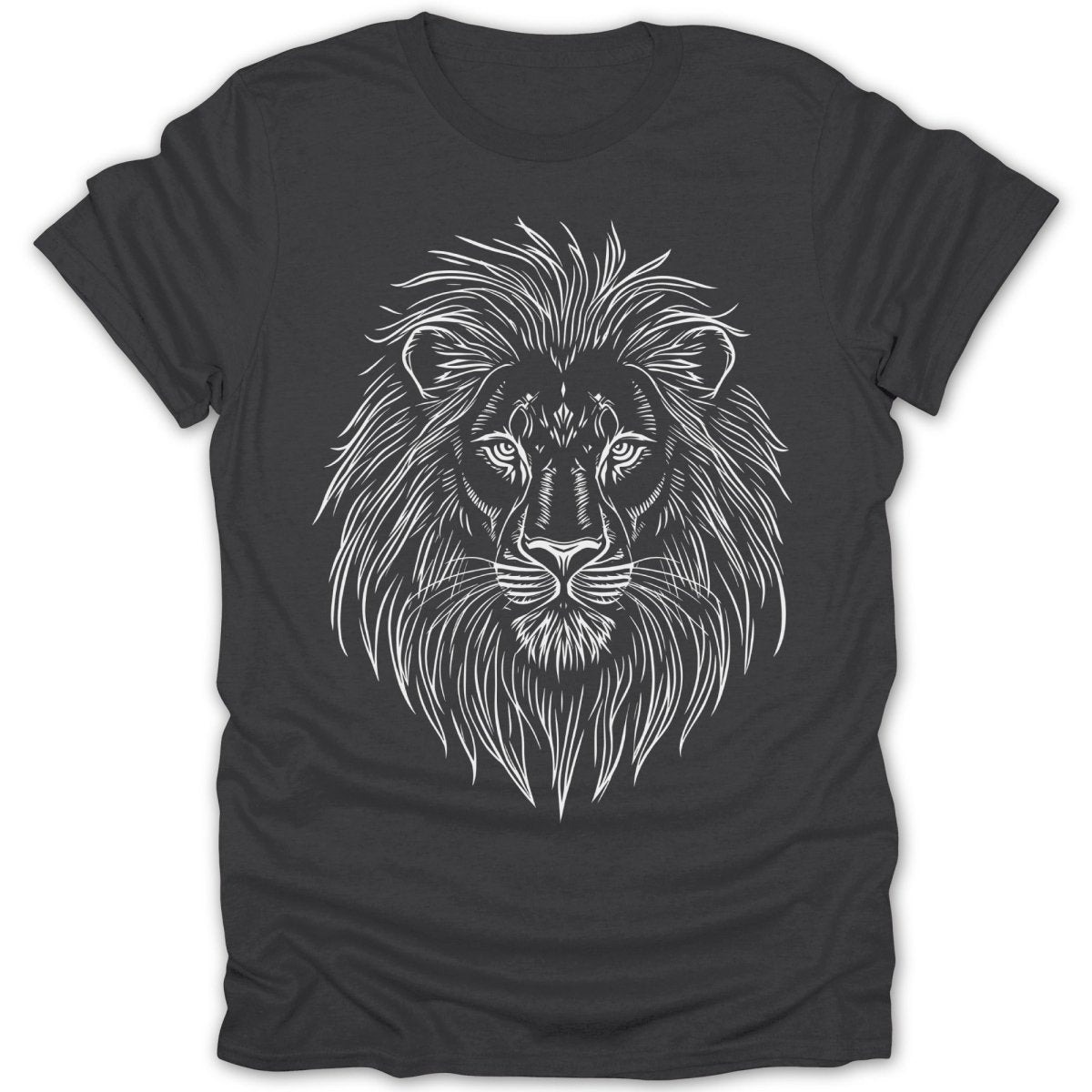 Majestic Lion Head Tee - Zion Threadz