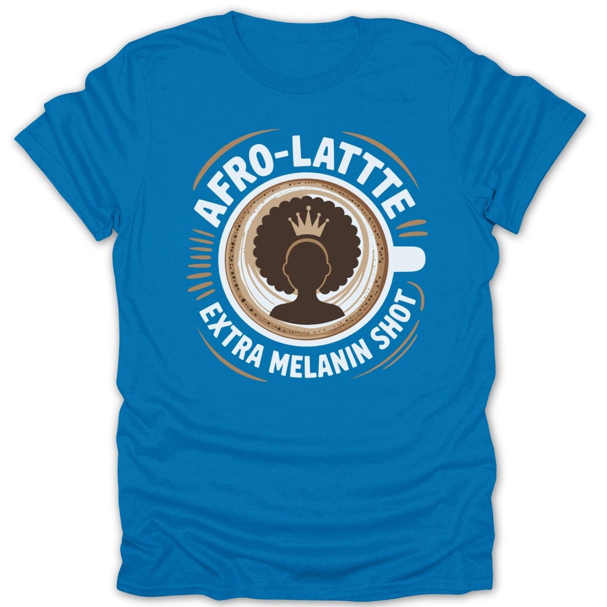 Afro Latte Tee - Zion Threadz