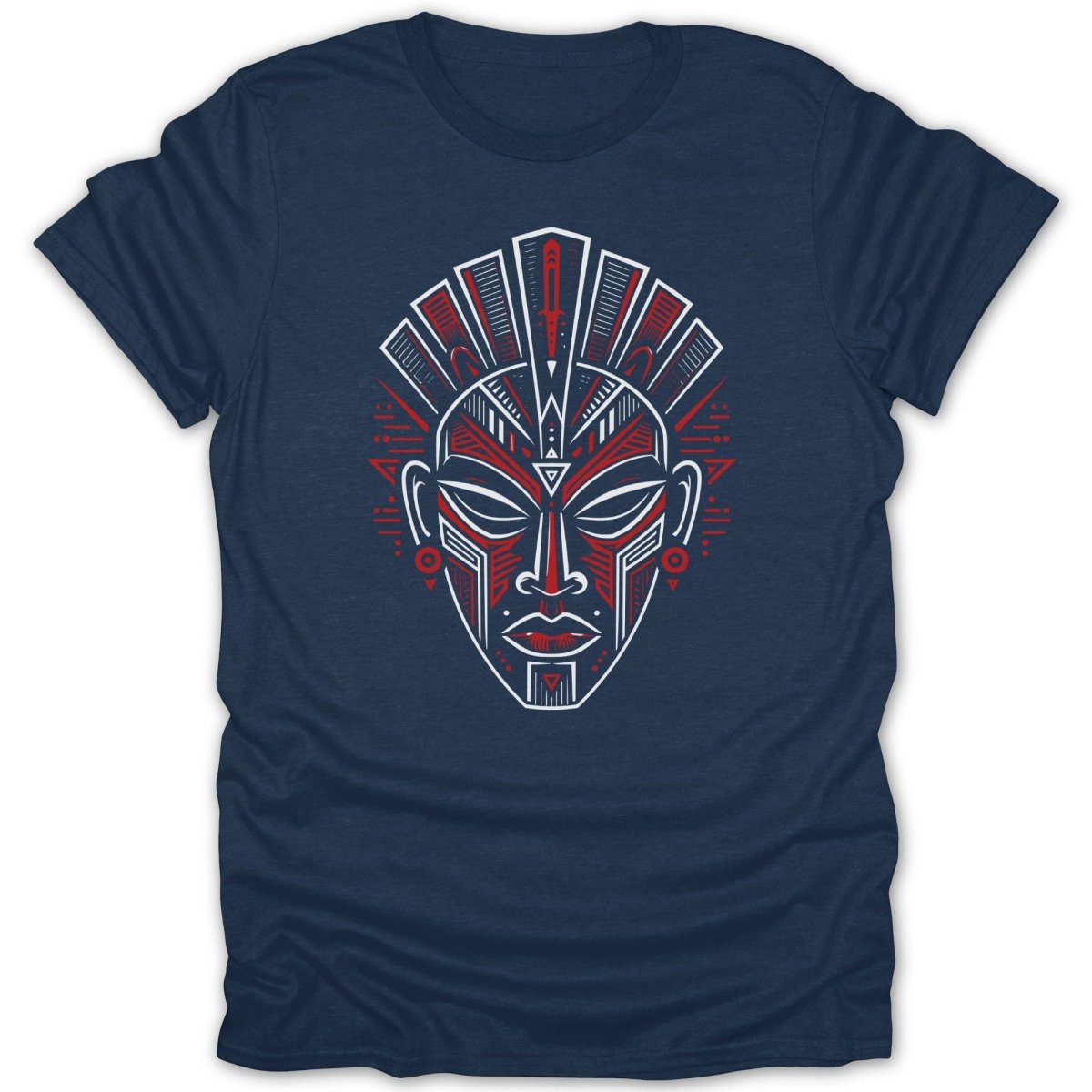 Artistic Blood Tribal Mask Tee - Zion Threadz