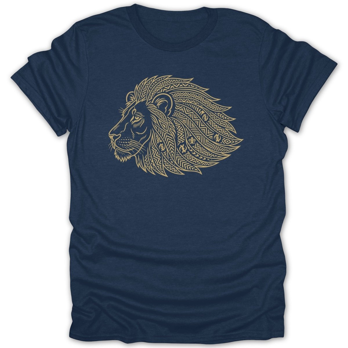 African Lion Golden Tee - Zion Threadz