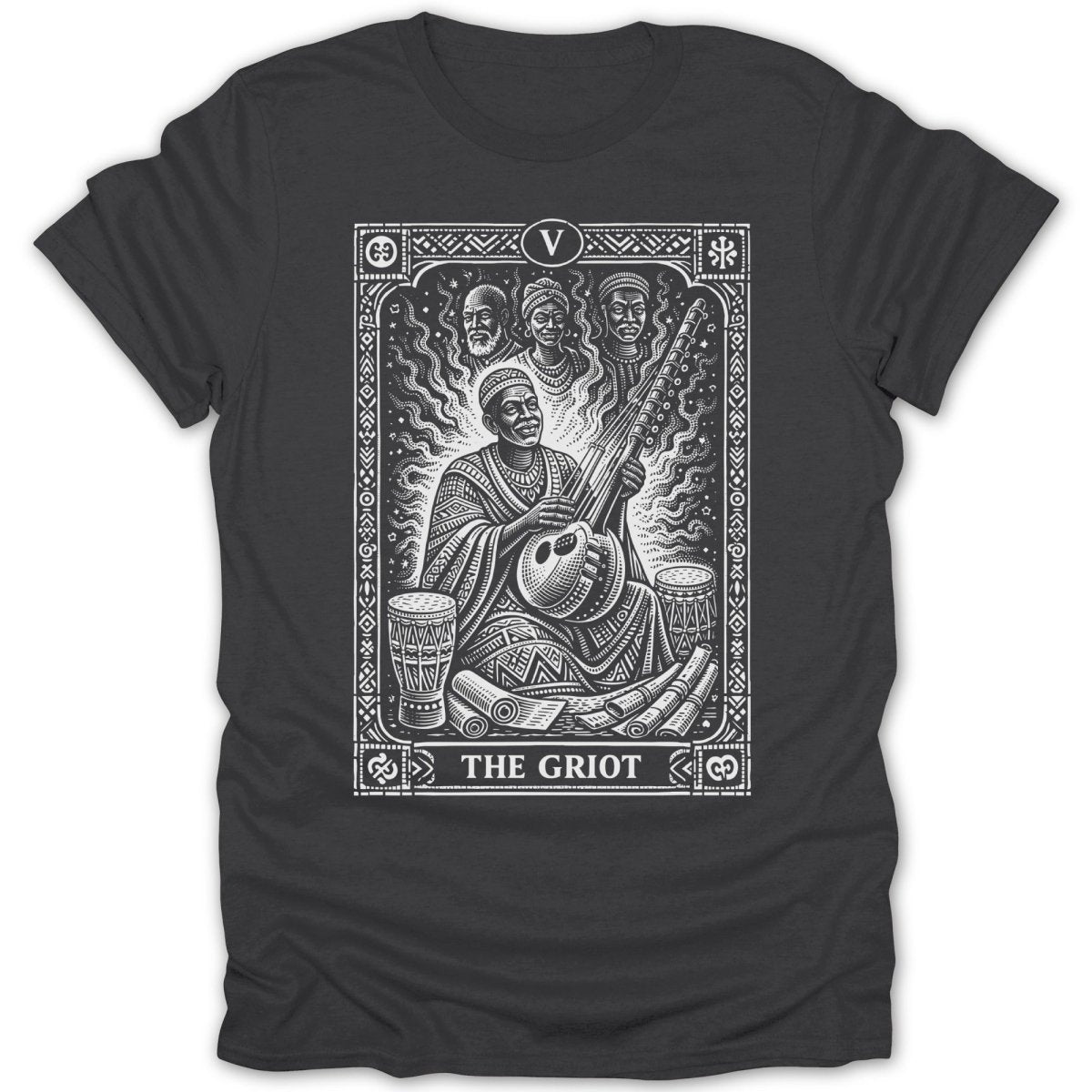 The Griot Tarot Card Tee - Zion Threadz