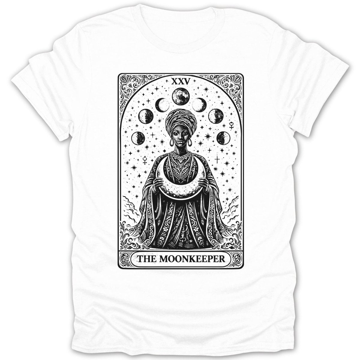 The Moonkeeper Tarot Card Tee - Zion Threadz