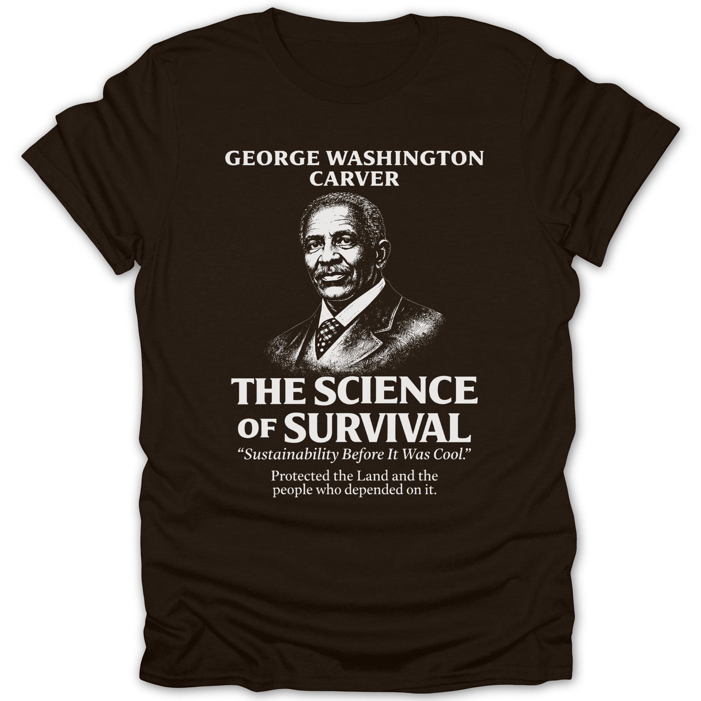 George Washington Carver The Science of Survival T-Shirt