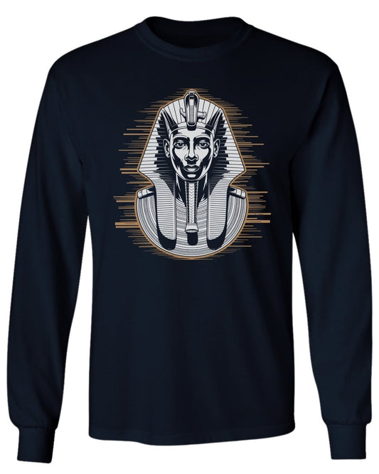 Egyptian Pharaoh Long Sleeve Tee - Zion Threadz