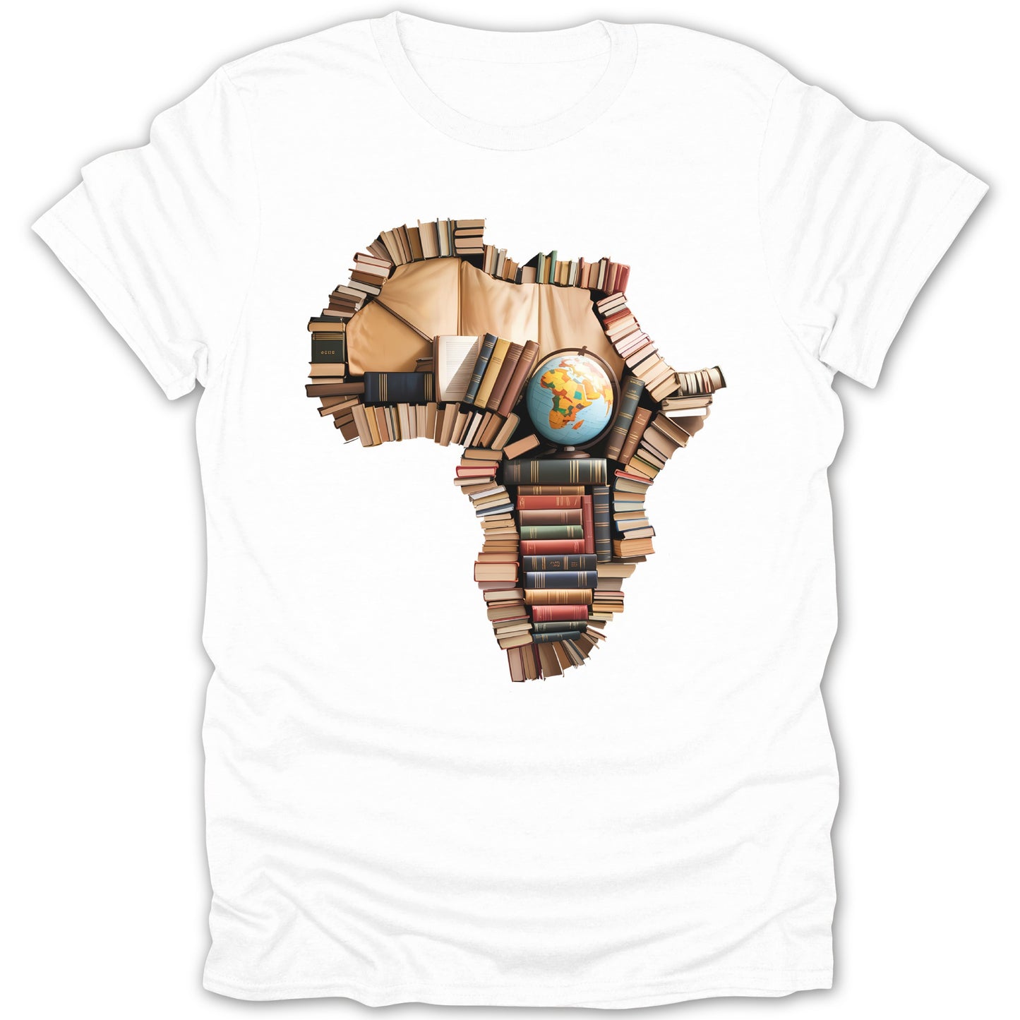 Africa Continent Shaped Book Collection with Globe product