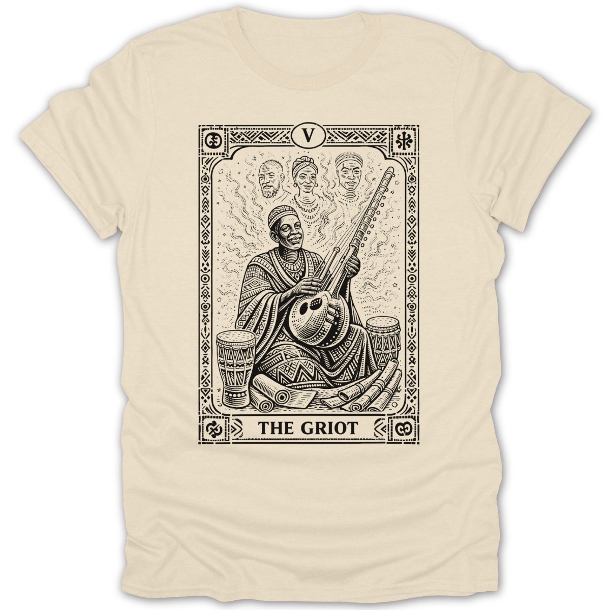 The Griot Tarot Card Tee - Zion Threadz