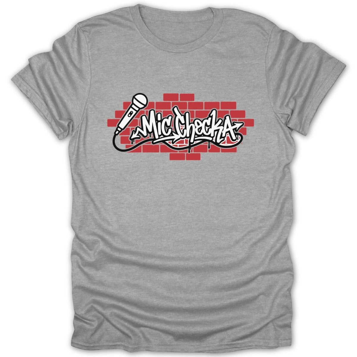 Mic Checka Graffiti Tee - Zion Threadz