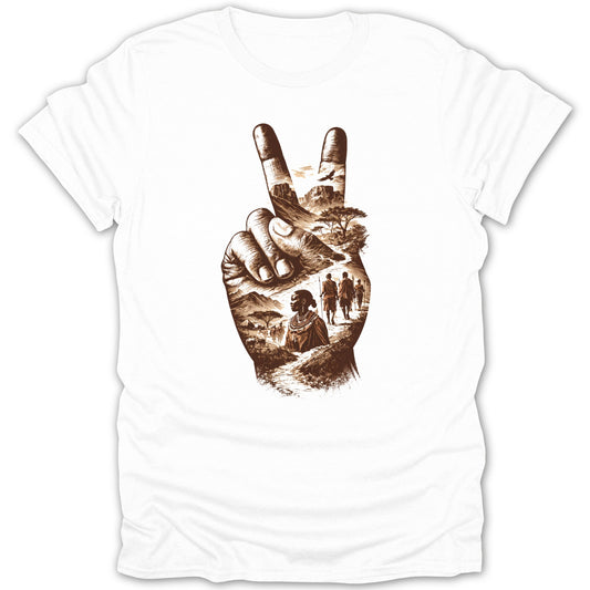 Peace Through Africa Tee