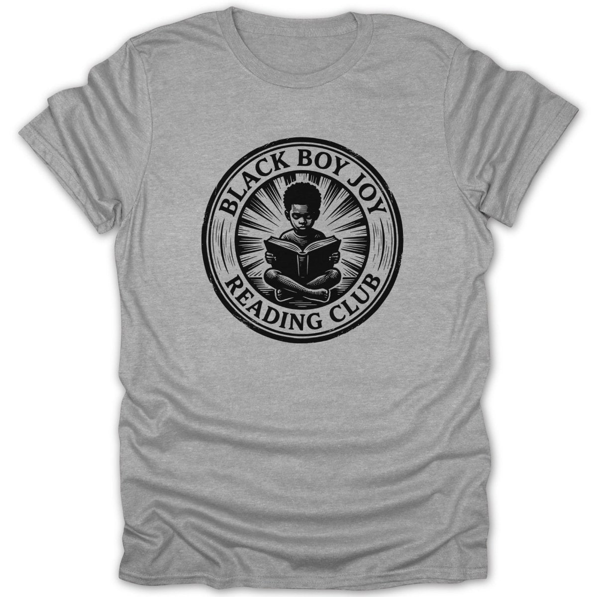 Black Boy Joy Reading Club Tee - Zion Threadz