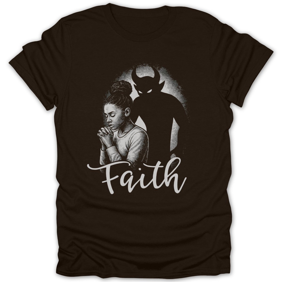 Faith Over Demons Tee - Zion Threadz