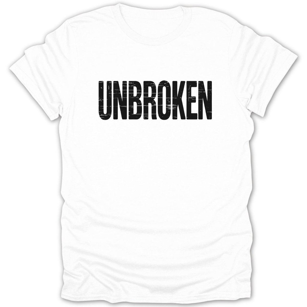 Unbroken Distressed Tee - Zion Threadz