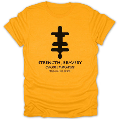 Adinkra Okodee Mmmowere Tee - Zion Threadz