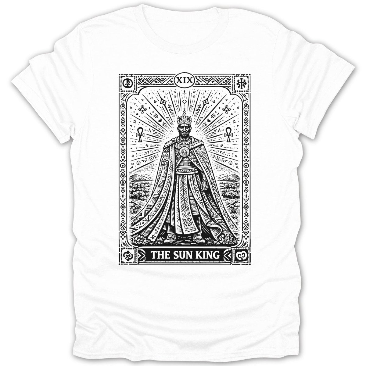 The Sun King Tarot Card Tee - Zion Threadz