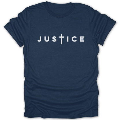 Justice Cross Tee - Zion Threadz