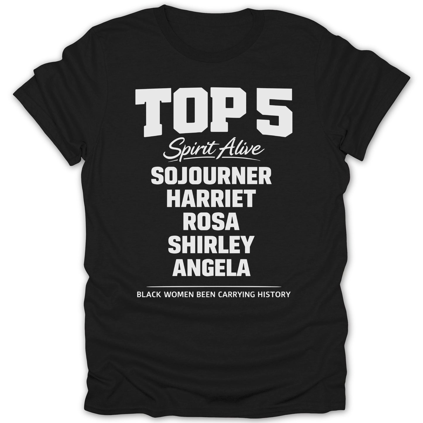 Top 5 Spirit Alive Black Women History Shirt