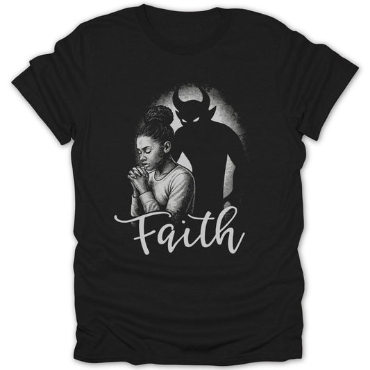 Faith Over Demons Tee - Zion Threadz