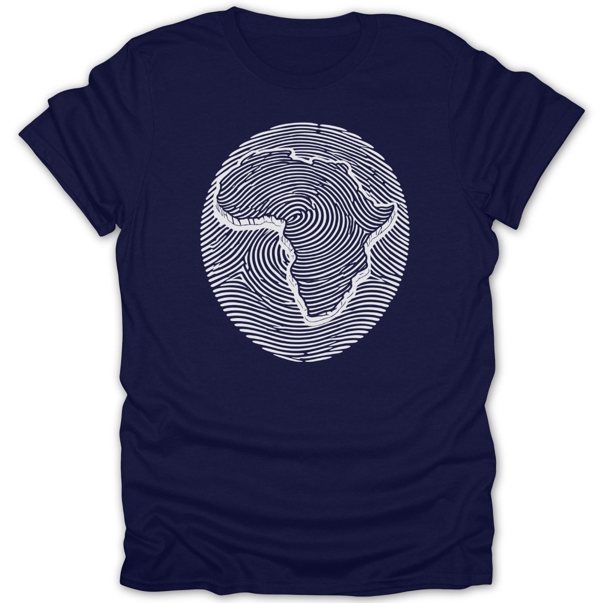 Africa Identity Fingerprint Tee - Zion Threadz