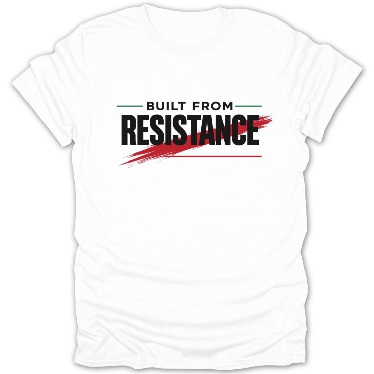 Built From Resistance Tee - Zion Threadz
