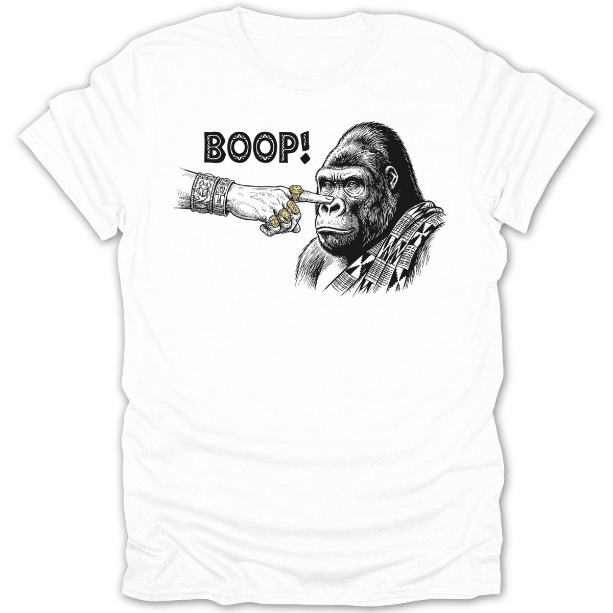 Boop Gorilla Egyptian Tee - Zion Threadz