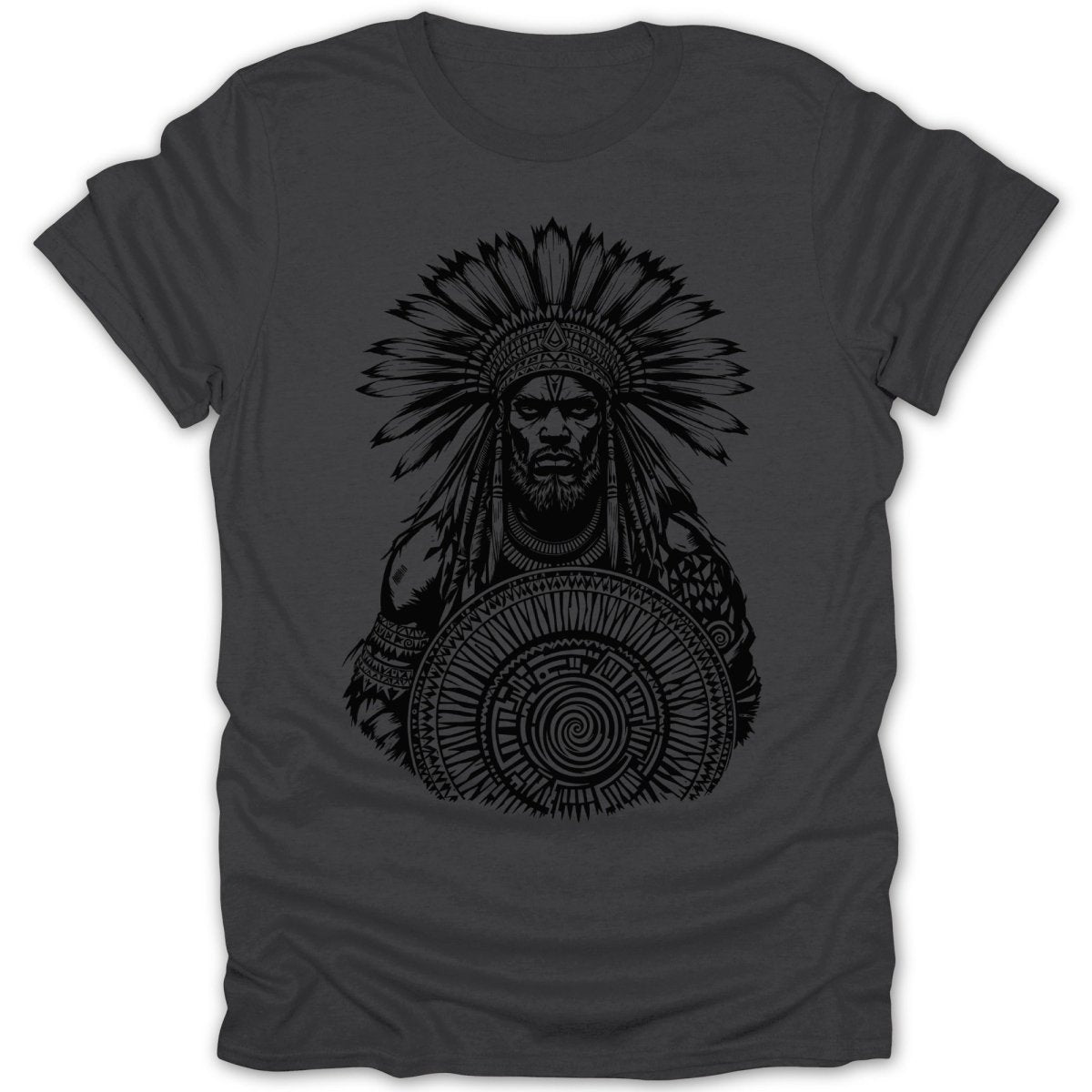 Tribal Warrior Portrait Tee - Zion Threadz