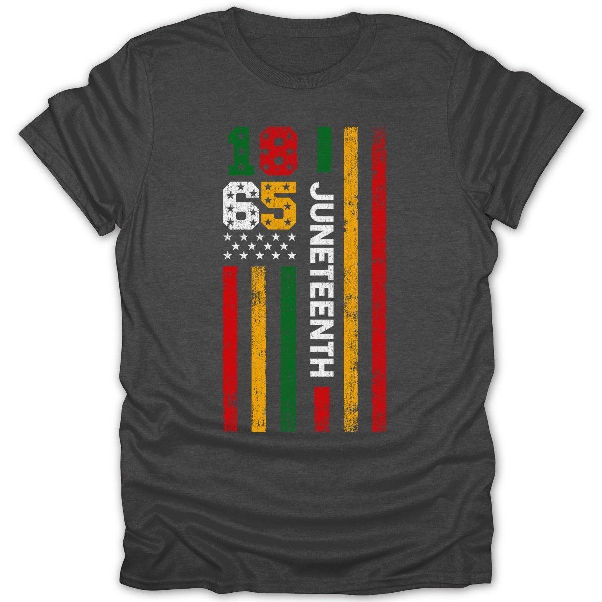 Juneteenth 1865 Heritage Flag Tee - Zion Threadz