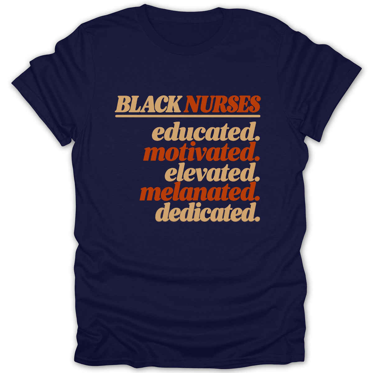 Black Nurses Educated Tee