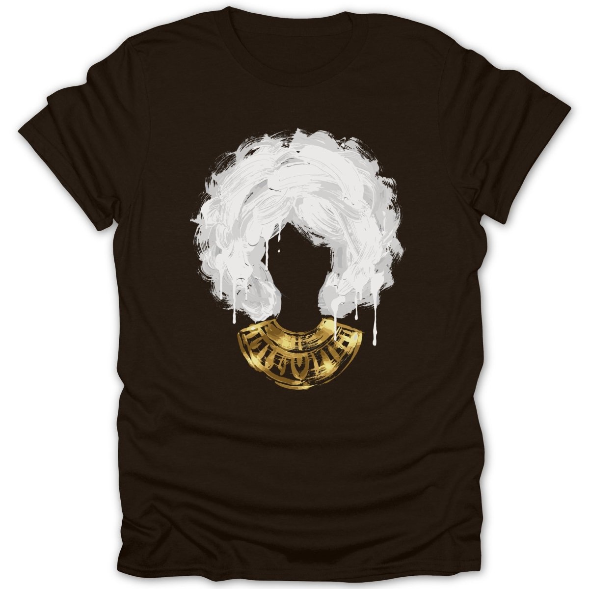Artistic Brushed Stroked Black Woman Tee - Zion Threadz