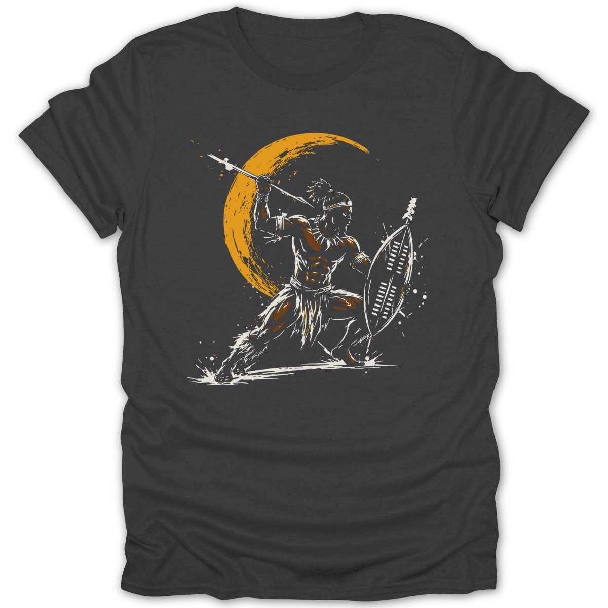 Warrior Shield Moonlit Tee - Zion Threadz