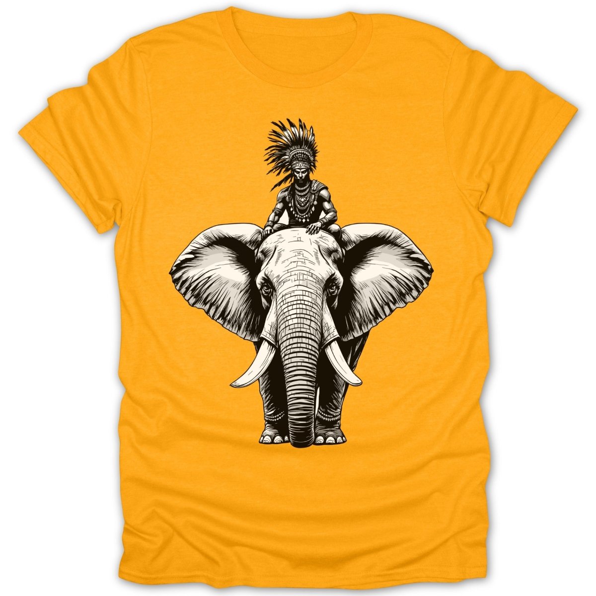 Elephant Rider Ink Tee - Zion Threadz