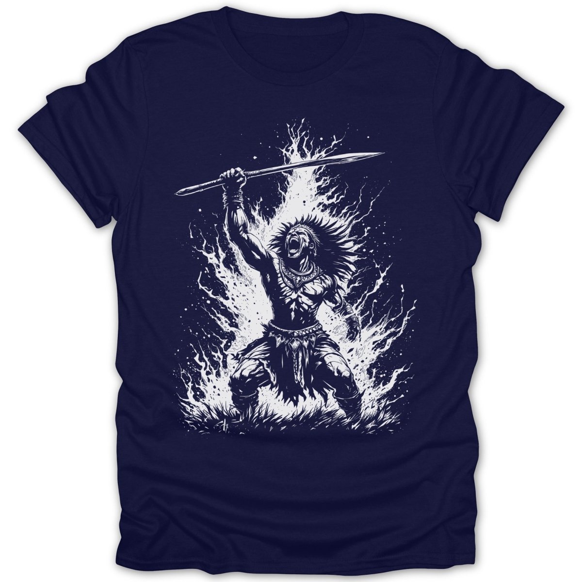 Warrior Spirit Blaze Tee - Zion Threadz