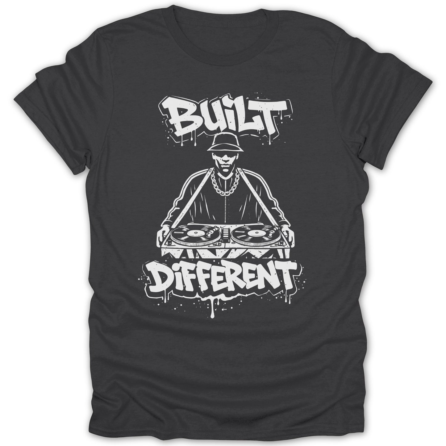 Built Different DJ Graphic Printed T-Shirt Product