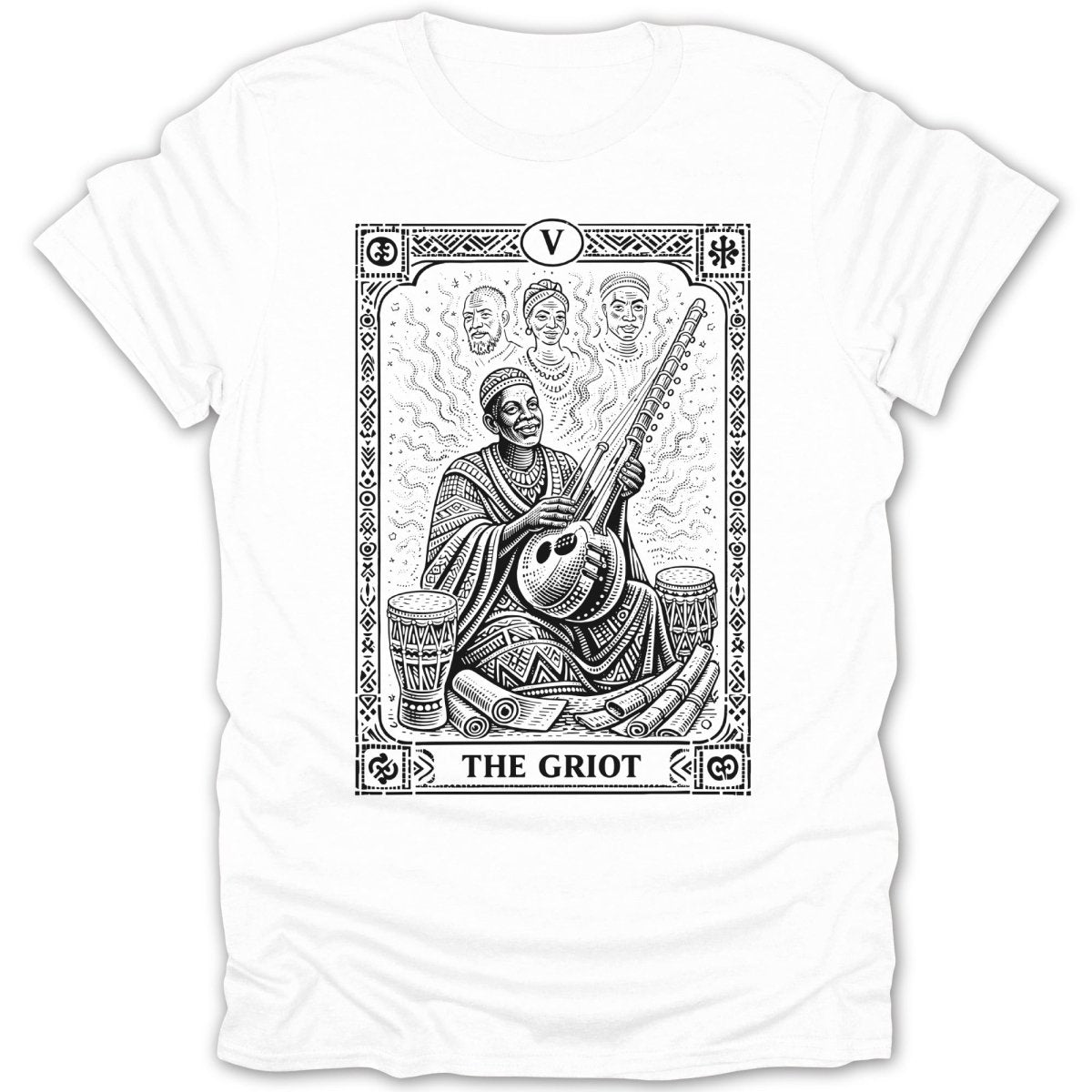 The Griot Tarot Card Tee - Zion Threadz