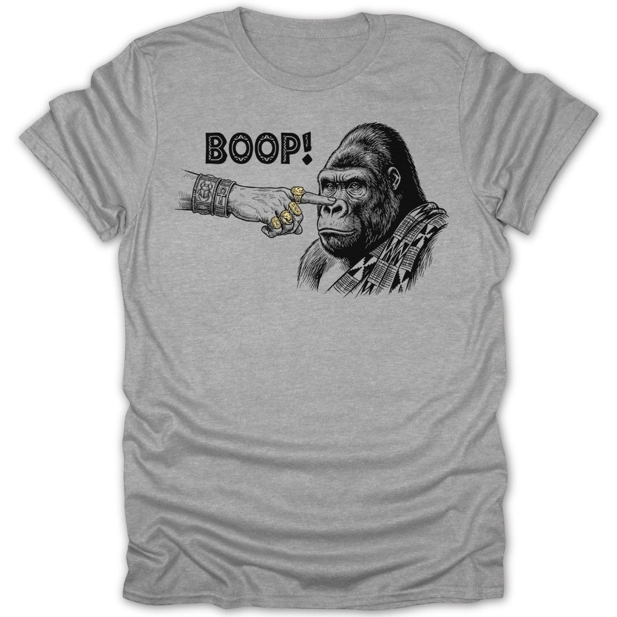 Boop Gorilla Egyptian Tee - Zion Threadz