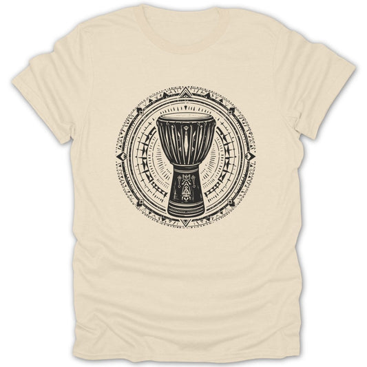 Tribal Drum Pattern Tee - Zion Threadz