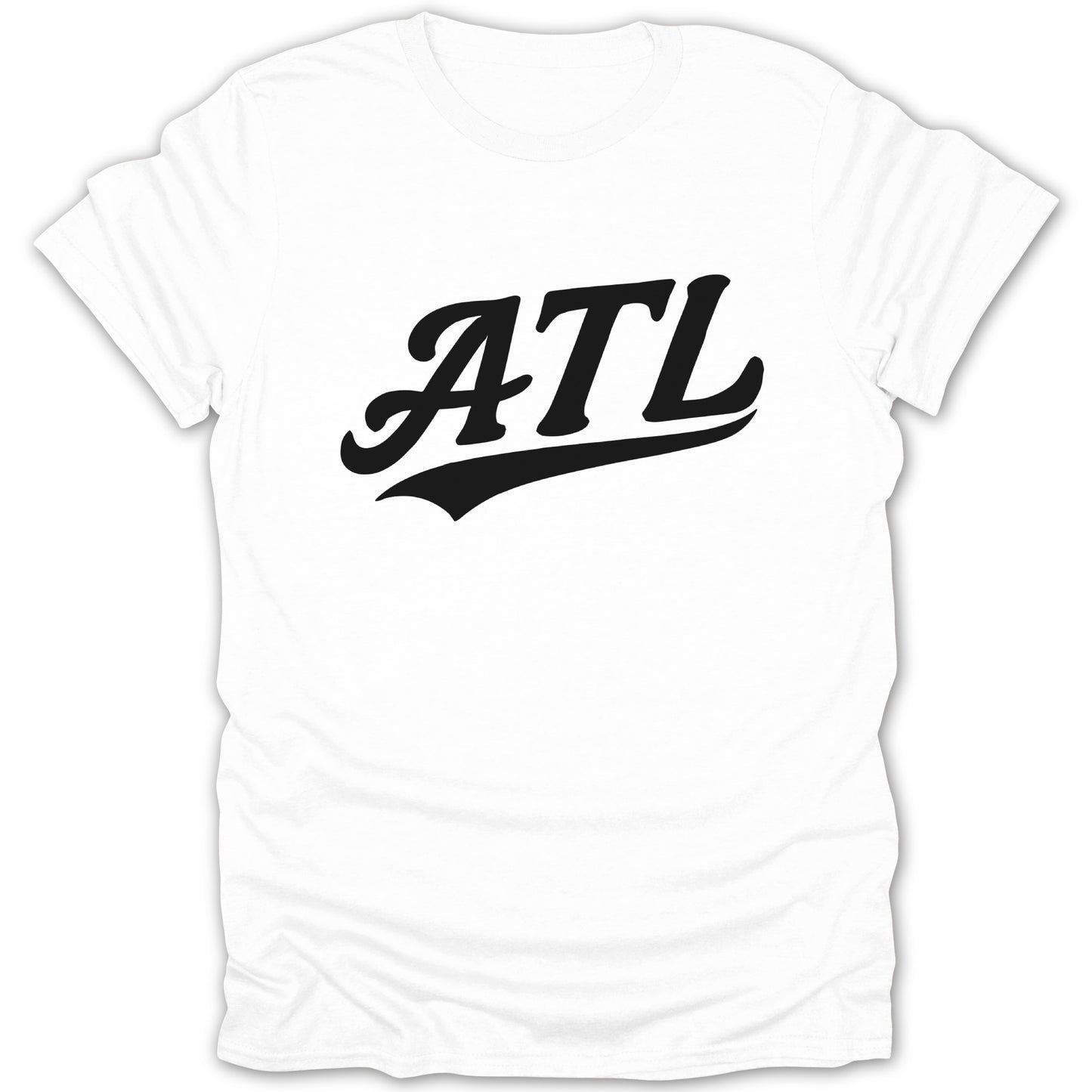 ATL White Graphic Print T-Shirt product