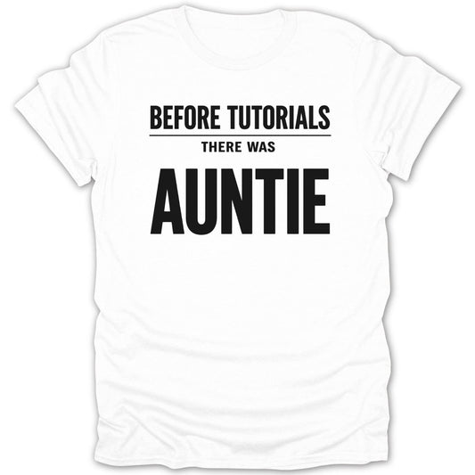 Auntie Tutorial Tee - Zion Threadz