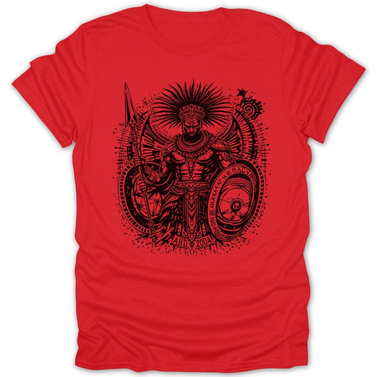 African Warrior Design Tee - Zion Threadz