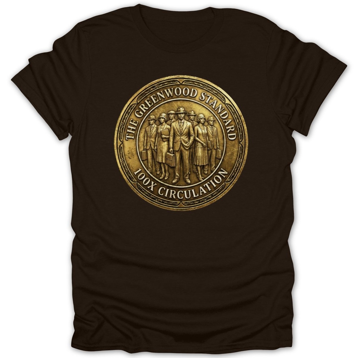 Greenwood 100x Coin Tee - Zion Threadz