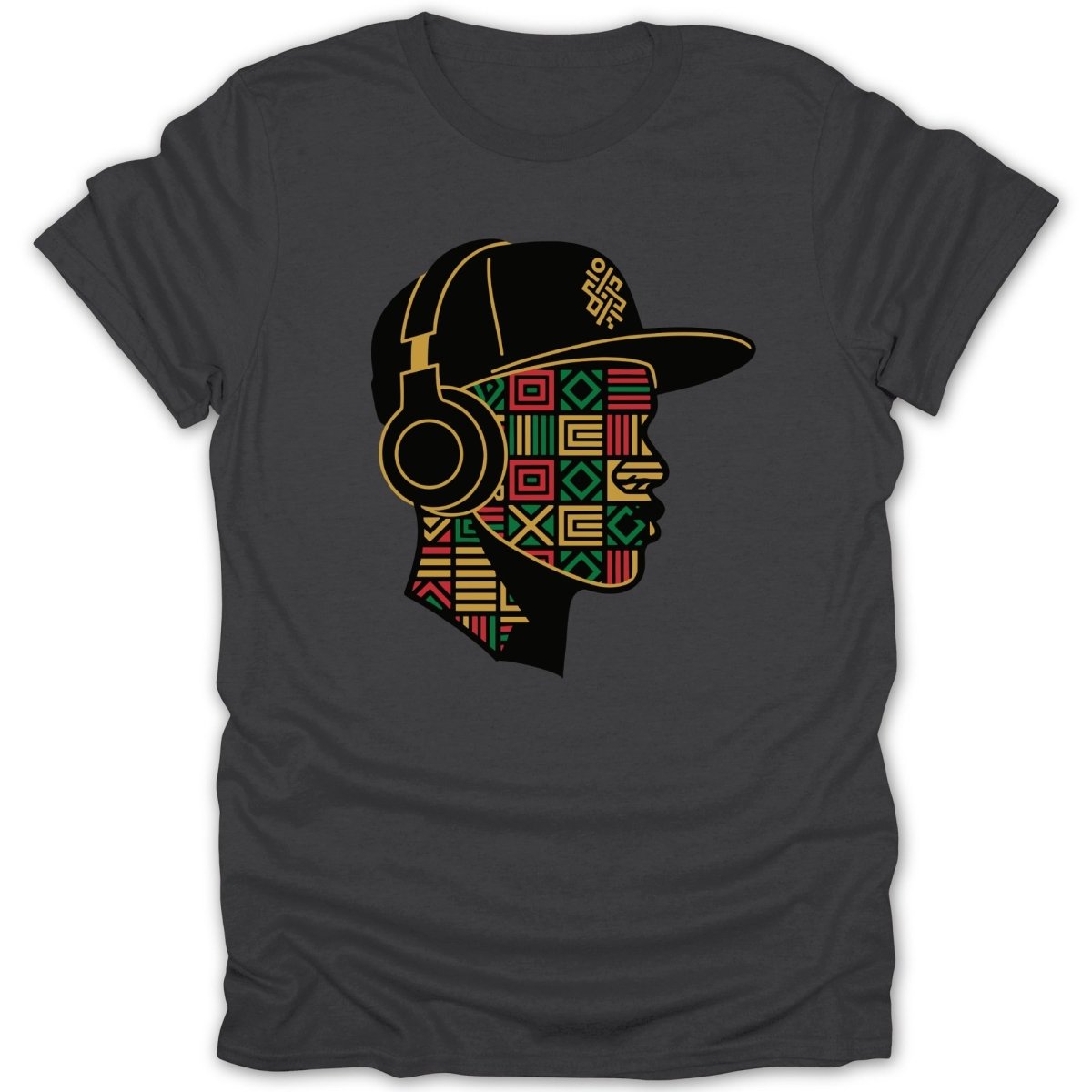 Hip Hop Man Pattern Tee - Zion Threadz