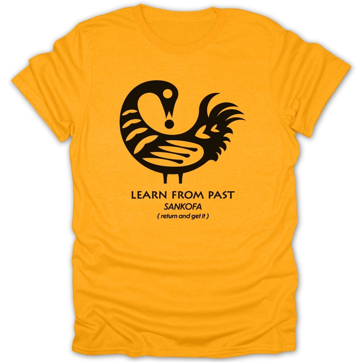 Sankofa Adinkra Learn From Past Tee - Zion Threadz