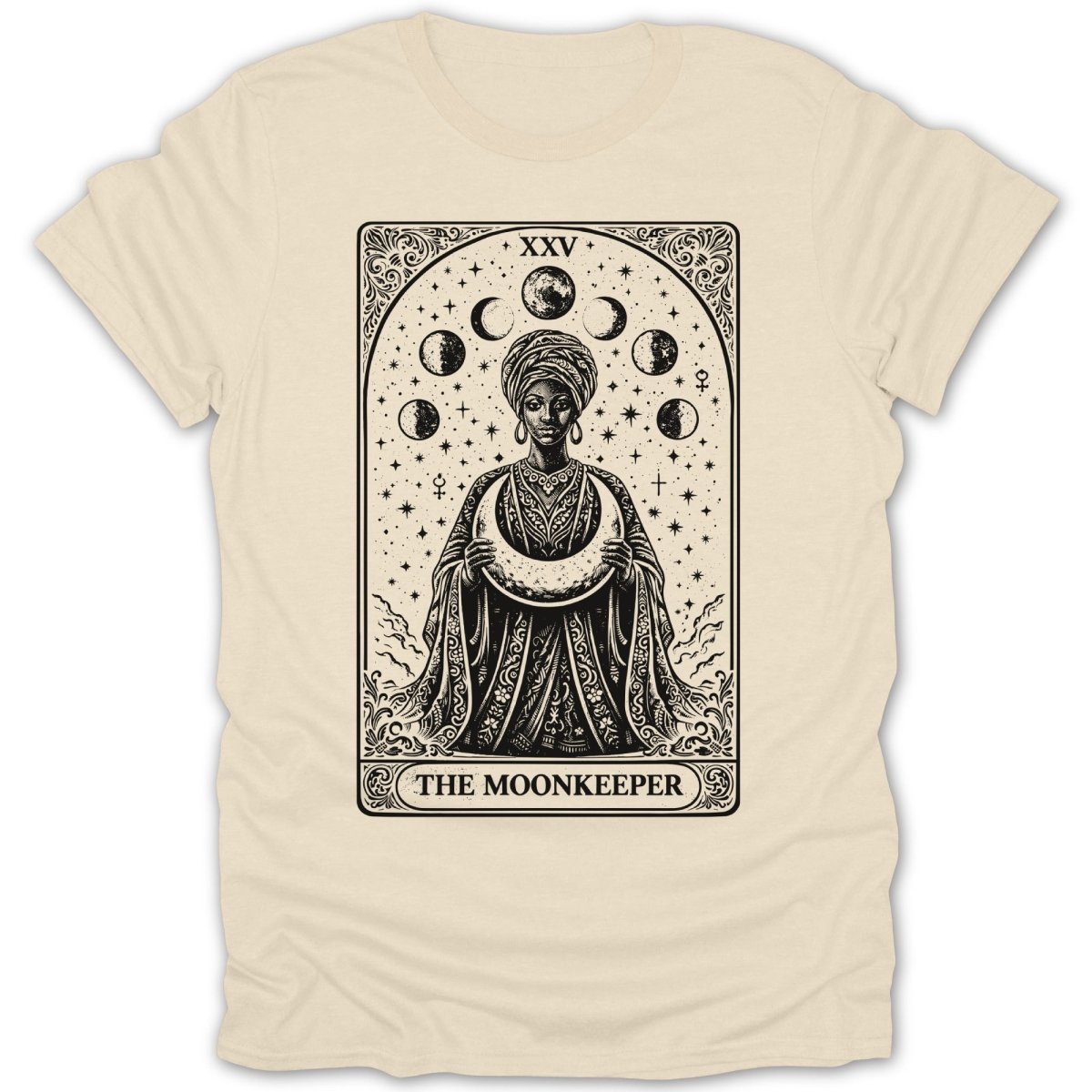The Moonkeeper Tarot Card Tee - Zion Threadz