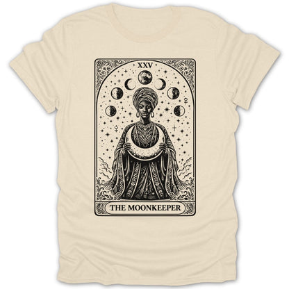 The Moonkeeper Tarot Card Tee - Zion Threadz