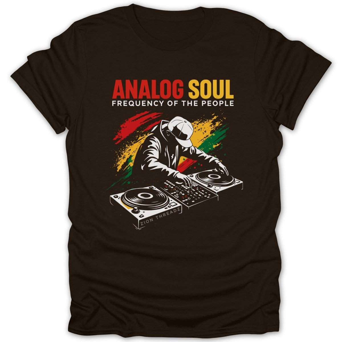 Analog Soul Frequency DJ Tee - Zion Threadz